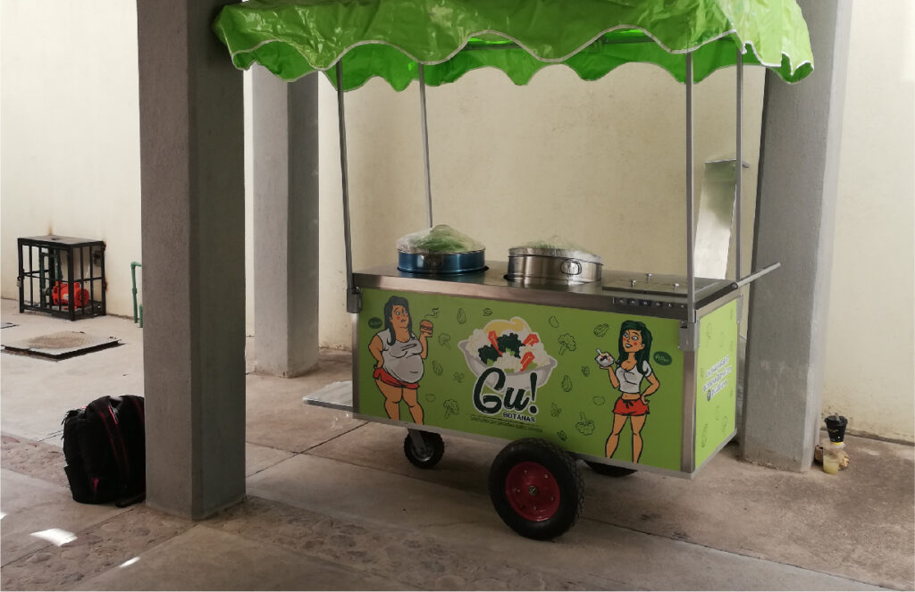 GU BOTANAS - INSTALACION DE VINIL - NAGUAL CREATIVO (2)