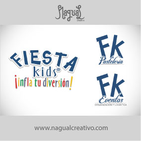 FIESTA KIDS - Diseño de marca - Nagual Creativo