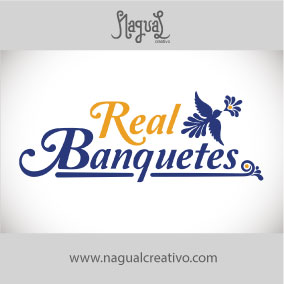 REAL BANQUETES - Diseño de marca - Nagual Creativo
