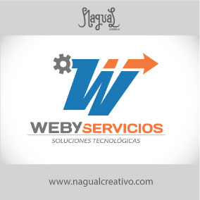 WEBY SERVICIOS - Diseño de marca - Nagual Creativo
